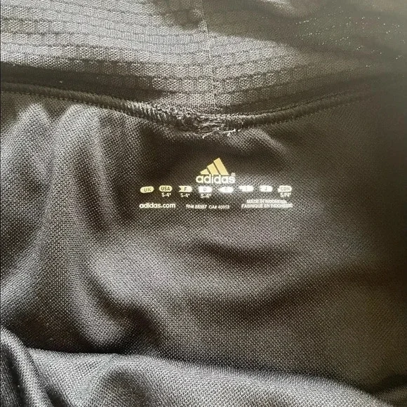 Women’s Adidas black unlined fitted running shorts small - Picture 2 of 2